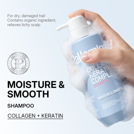 Pallamina Collagen Keratin Smoothing Shampoo – OEM / Private Label 500ml