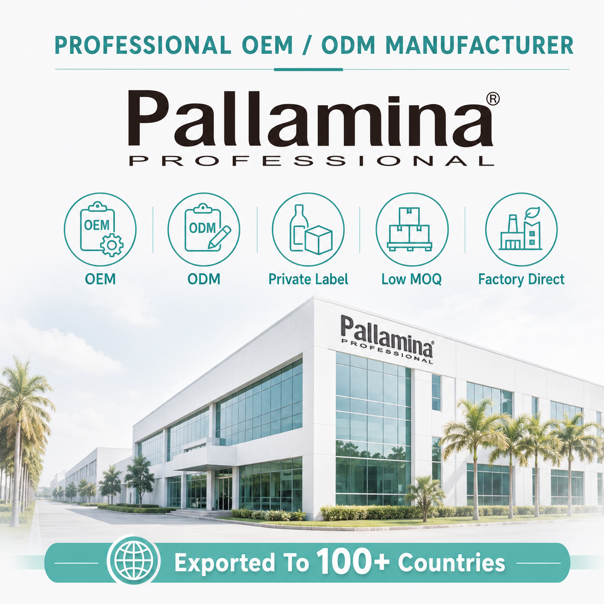 Pallamina B2B Curl Boosting Premium Hair Oil – OEM/ODM Wholesale for Curly Hair