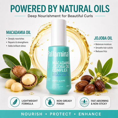 Pallamina B2B Curl Boosting Premium Hair Oil – OEM/ODM Wholesale for Curly Hair