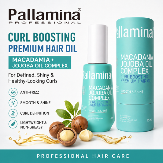 Pallamina B2B Curl Boosting Premium Hair Oil – OEM/ODM Wholesale for Curly Hair