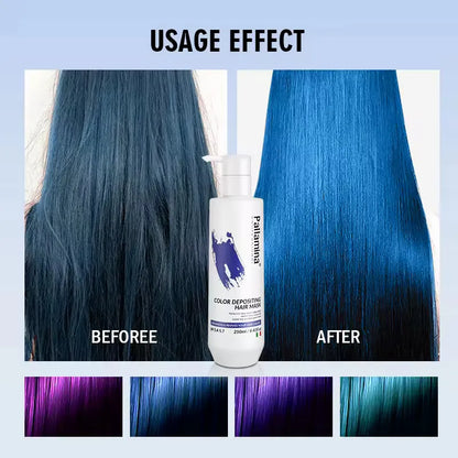 Pallamina Wholesale Salon Improving Color Damaged Hair Color-depositing Hair Mask