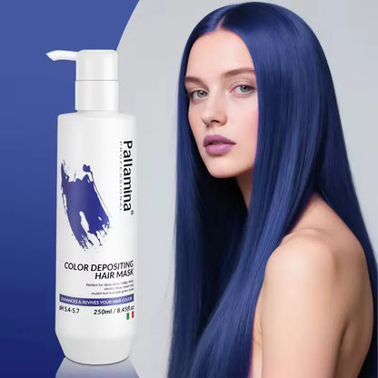 Pallamina Wholesale Salon Improving Color Damaged Hair Color-depositing Hair Mask