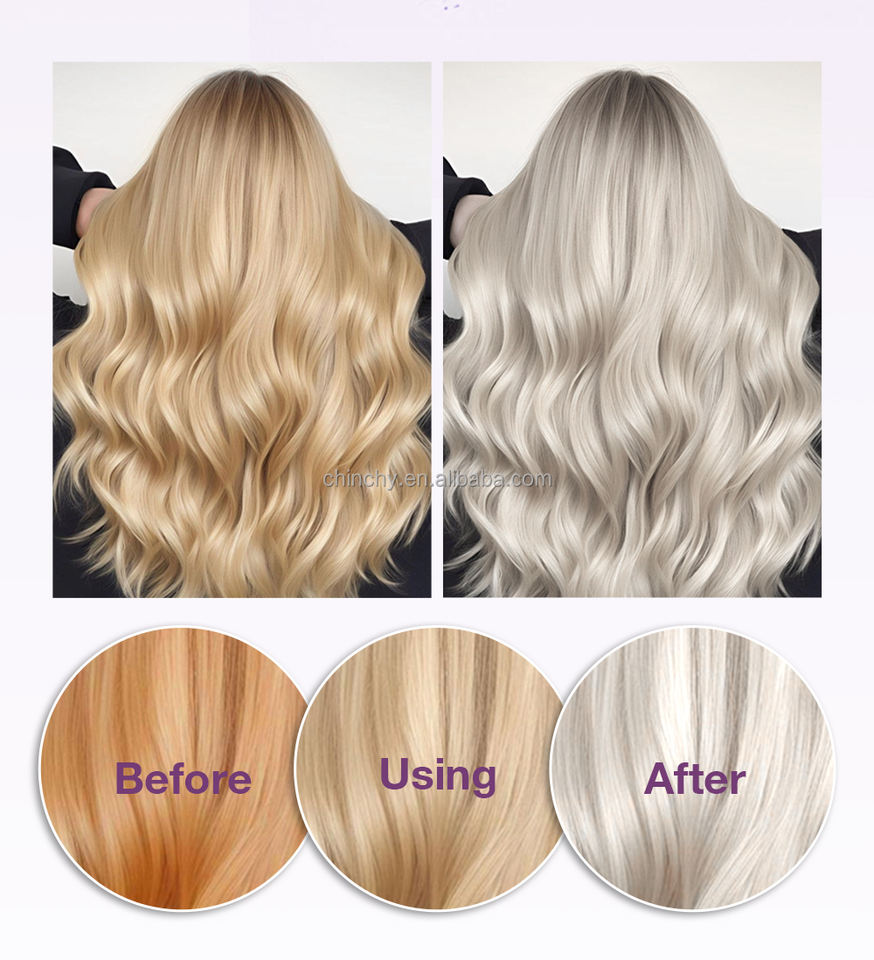 Pallamina Purple Hair Mask – Toning Treatment for Blonde, Silver & Gray Hair