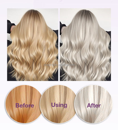 Pallamina Purple Hair Mask – Toning Treatment for Blonde, Silver & Gray Hair