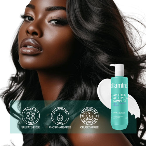 Pallamina Curl Activator Cream Professional Curly Hair Styling Product For Moisture And Definition